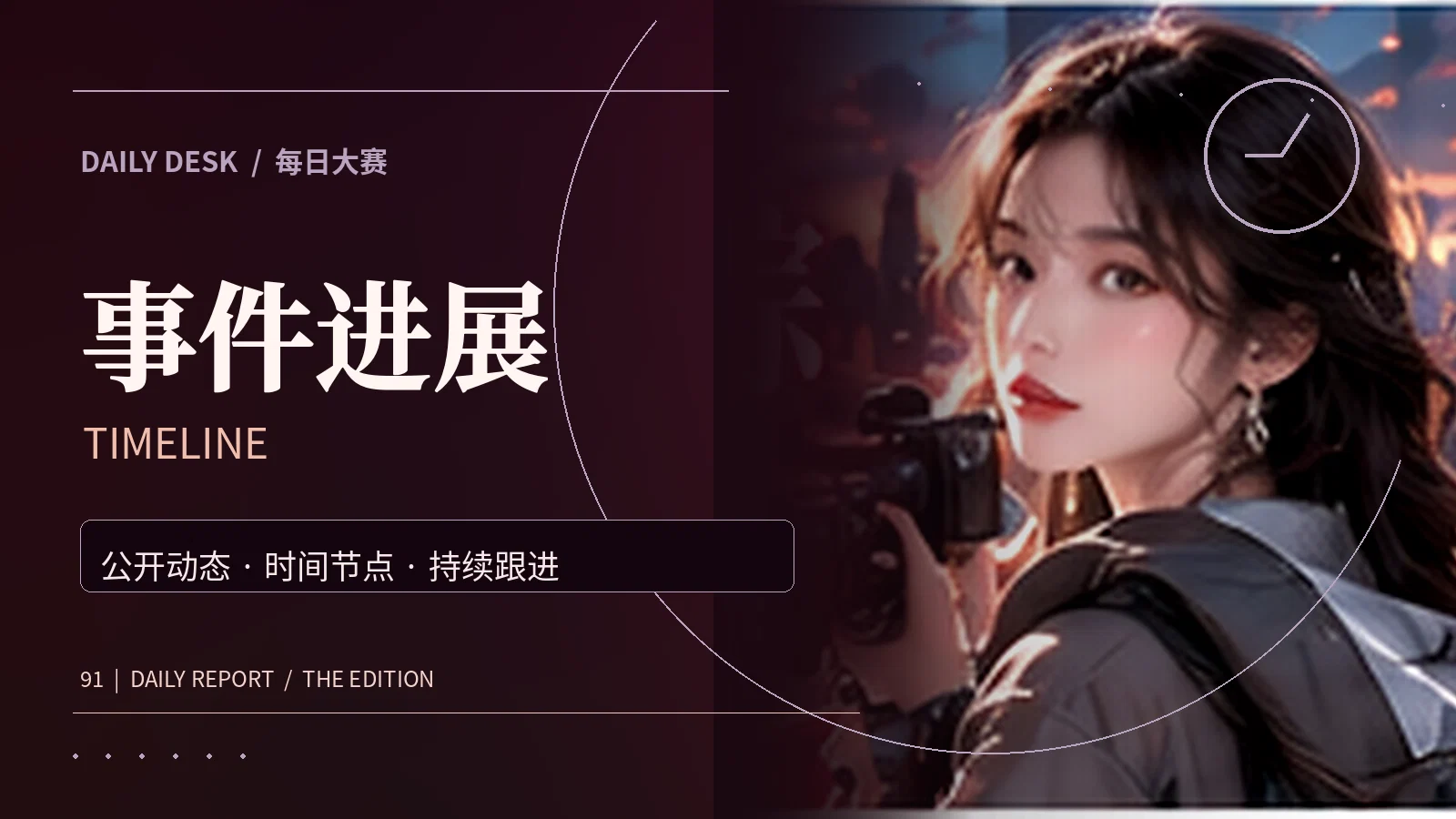 线索档案专题视觉